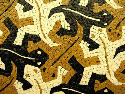ESCHER. Ящерицы